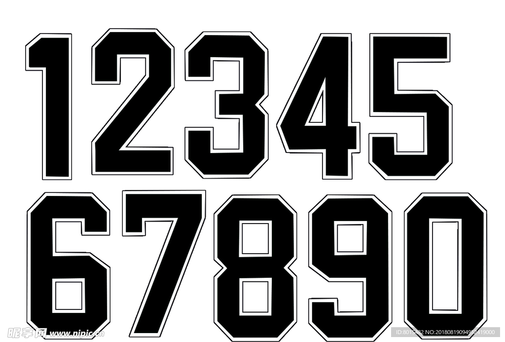 篮球服装编号数字设计图在数字广告设计中的创意应用