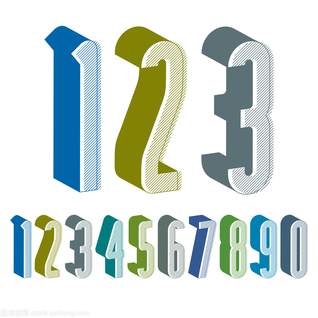 圆形状三维数字集 数字广告设计的新维度