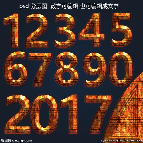 金属生锈的数字艺术 设计图与广告中的粗犷美学